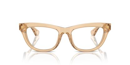 Burberry BE2406U Eyeglasses Frame in 4063 Brown, front view