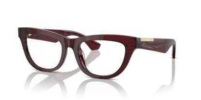 Burberry BE2406U Eyeglasses Frame in 4115 Check Red