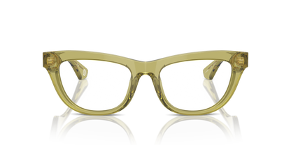 Burberry BE2406U Eyeglasses Frame in 4118 Green, front view