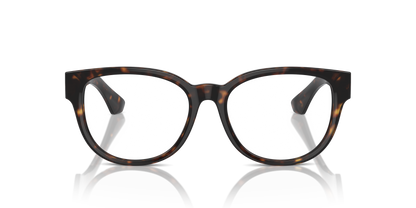 Burberry BE2410 Eyeglasses Frame in 3002 Dark Havana, front view
