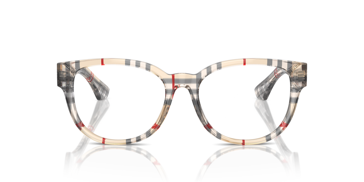 Burberry BE2410 Eyeglasses Frame in 4122 Vintage Check, front view