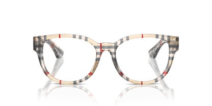 Burberry BE2410 Eyeglasses Frame in 4122 Vintage Check, front view