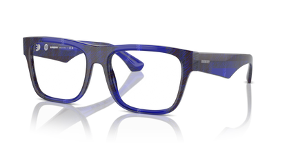 Burberry BE2411 Eyeglasses Frame in 4114 Check Blue