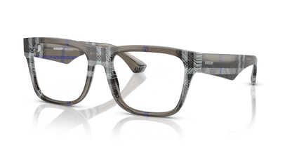 Burberry BE2411 Eyeglasses Frame in 4147 Check Lichen