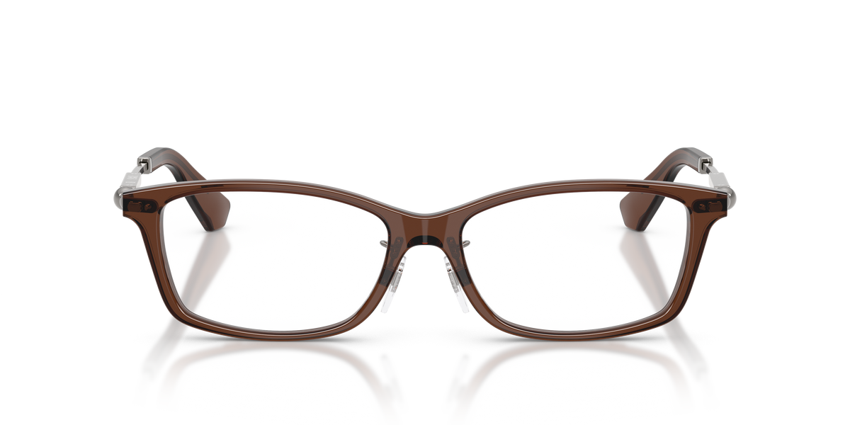 Burberry BE2414D Eyeglasses Frame in 4245 Brown, front view