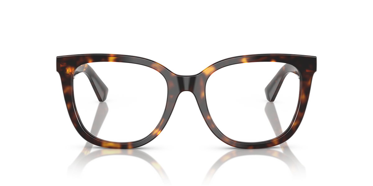 Burberry BE2415 Eyeglasses Frame in 3002 Dark Havana, front view
