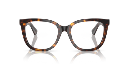 Burberry BE2415 Eyeglasses Frame in 3002 Dark Havana, front view