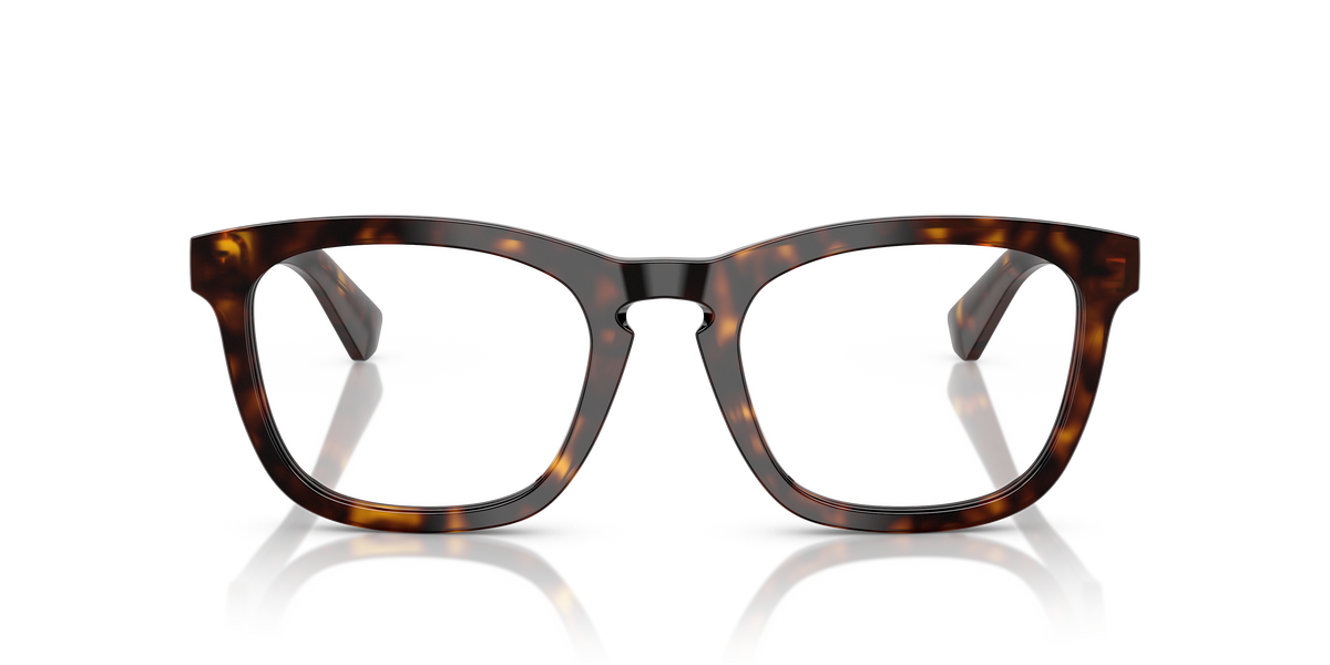 Burberry BE2417 Eyeglasses Frame in 3002 Dark Havana, front view