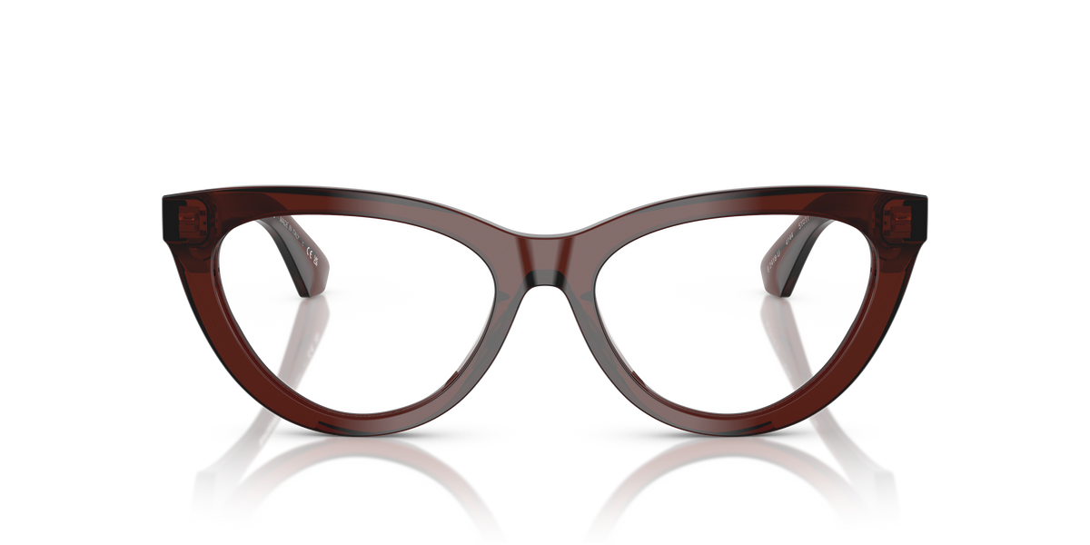 Burberry BE2418U Eyeglasses Frame in 4144 Brown, front view