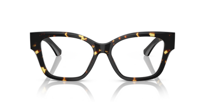 Burberry BE2420 Eyeglasses Frame in 4106 Yellow Havana, front view
