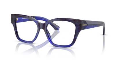 Burberry BE2420 Eyeglasses Frame in 4114 Check Blue