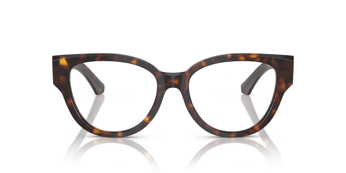 Burberry BE2421 Eyeglasses Frame in 3002 Dark Havana, front view