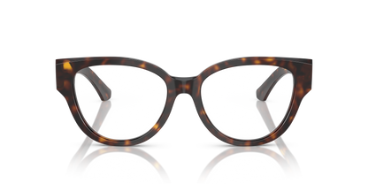 Burberry BE2421 Eyeglasses Frame in 3002 Dark Havana, front view