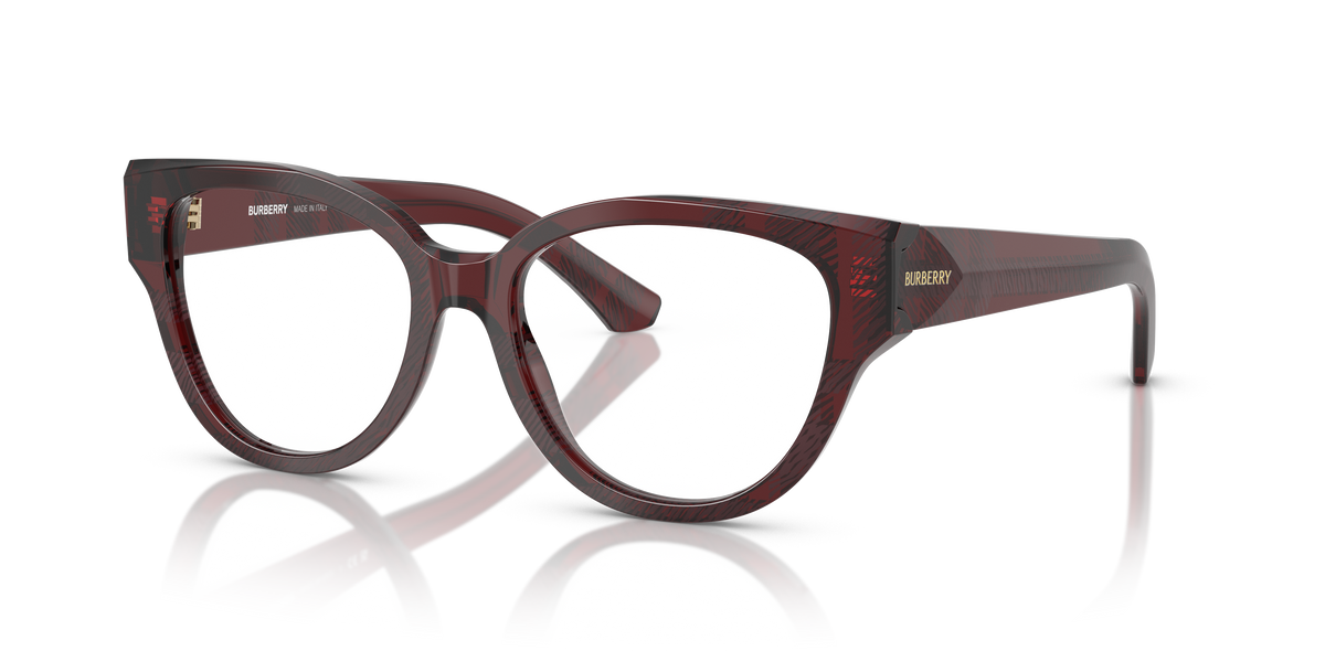 Burberry BE2421 Eyeglasses Frame in 4115 Check Red