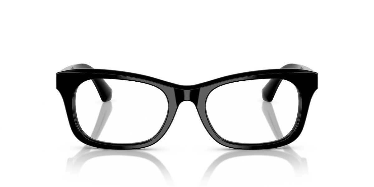 Burberry BE2422 Eyeglasses Frame in 3001 Black, front view