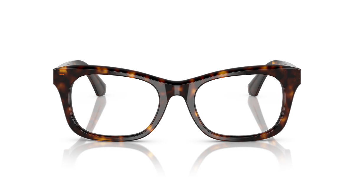 Burberry BE2422 Eyeglasses Frame in 3002 Dark Havana, front view