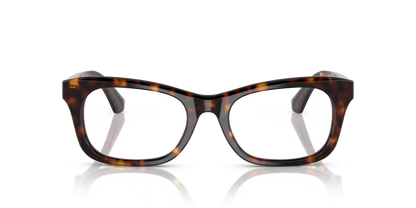 Burberry BE2422 Eyeglasses Frame in 3002 Dark Havana, front view