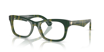 Burberry BE2422 Eyeglasses Frame in 4125 Check Green