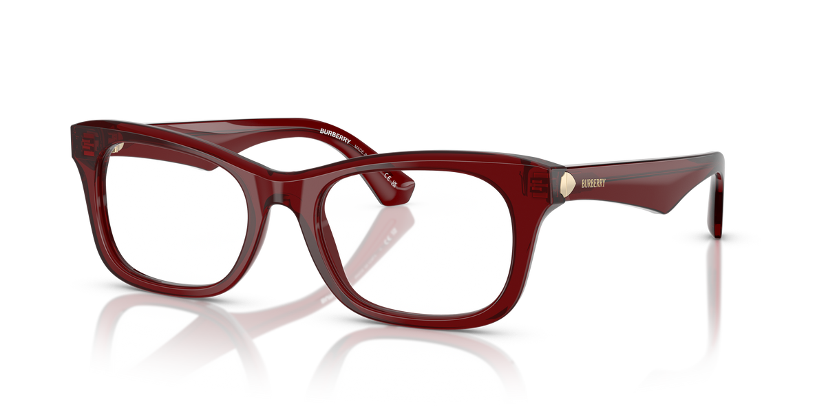 Burberry BE2422 Eyeglasses Frame in 4128 Bordeaux