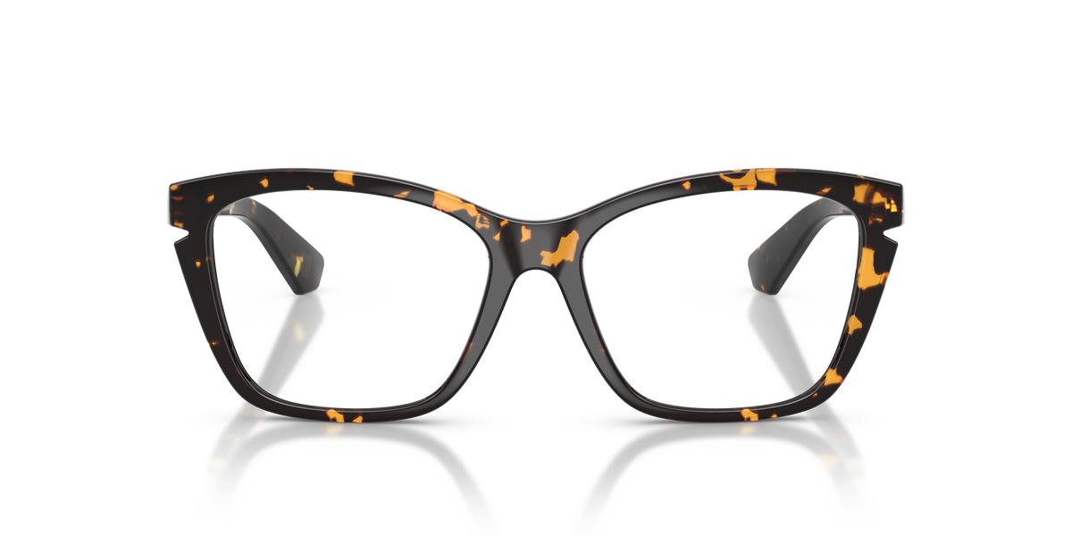 Burberry BE2427U Eyeglasses Frame in 4106 Yellow Havana, front view
