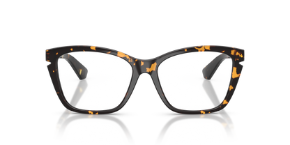 Burberry BE2427U Eyeglasses Frame in 4106 Yellow Havana, front view