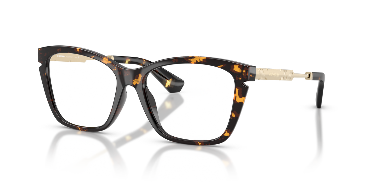 Burberry BE2427U Eyeglasses Frame in 4106 Yellow Havana