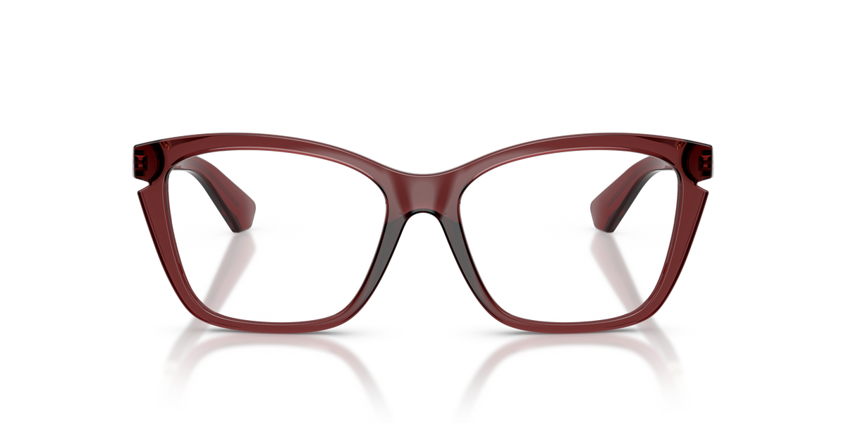 Burberry BE2427U Eyeglasses Frame in 4128 Bordeaux, front view