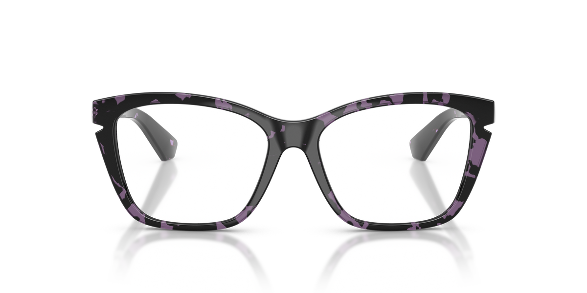 Burberry BE2427U Eyeglasses Frame in 4159 Violet Havana, front view