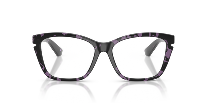 Burberry BE2427U Eyeglasses Frame in 4159 Violet Havana, front view