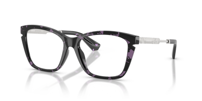 Burberry BE2427U Eyeglasses Frame in 4159 Violet Havana