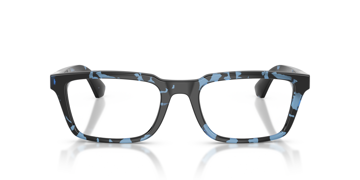 Burberry BE2428U Eyeglasses Frame in 4111 Blue Havana, front view