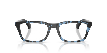 Burberry BE2428U Eyeglasses Frame in 4111 Blue Havana, front view