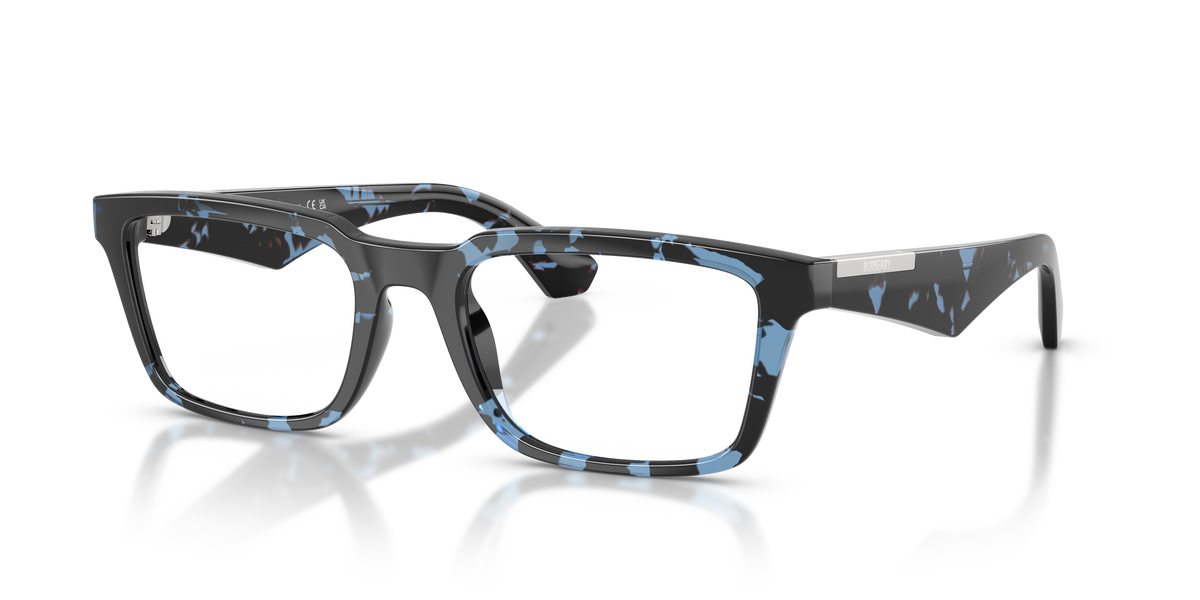 Burberry BE2428U Eyeglasses Frame in 4111 Blue Havana