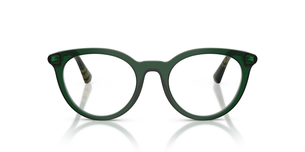 Burberry BE2429 Eyeglasses Frame in 4162 Green, front view