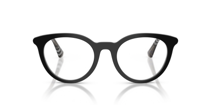 Burberry BE2429 Eyeglasses Frame in 4165 Black, front view