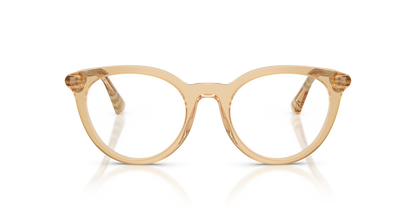 Burberry BE2429 Eyeglasses Frame in 4167 Beige, front view