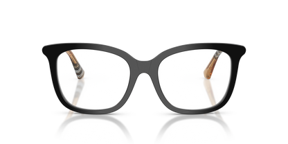 Burberry BE2430 Eyeglasses Frame in 4161 Black, front view