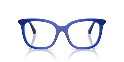 Burberry BE2430 Eyeglasses Frame in 4168 Blue, front view