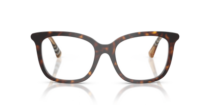 Burberry BE2430 Eyeglasses Frame in 4216 Dark Havana, front view