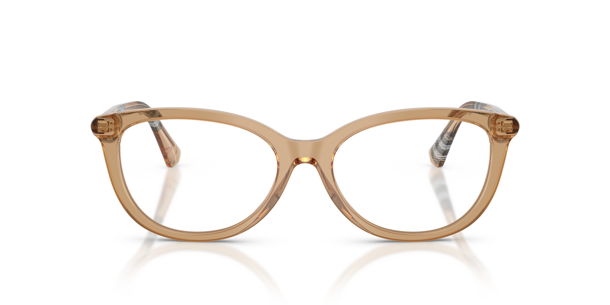 Burberry BE2431 Eyeglasses Frame in 4164 Beige, front view