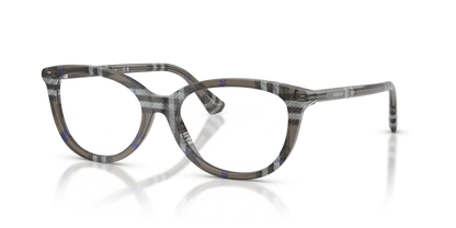 Burberry BE2431 Eyeglasses Frame in 4166 Check Lichen