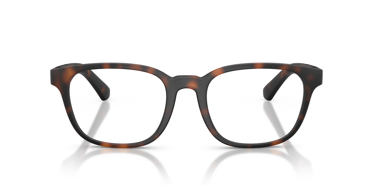 Burberry BE2433U Eyeglasses Frame in 3536 Matte Dark Havana, front view