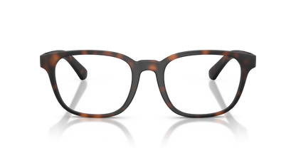 Burberry BE2433U Eyeglasses Frame in 3536 Matte Dark Havana, front view