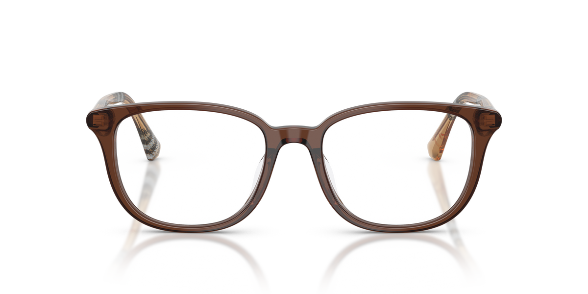 Burberry BE2434D Eyeglasses Frame in 4243 Brown, front view