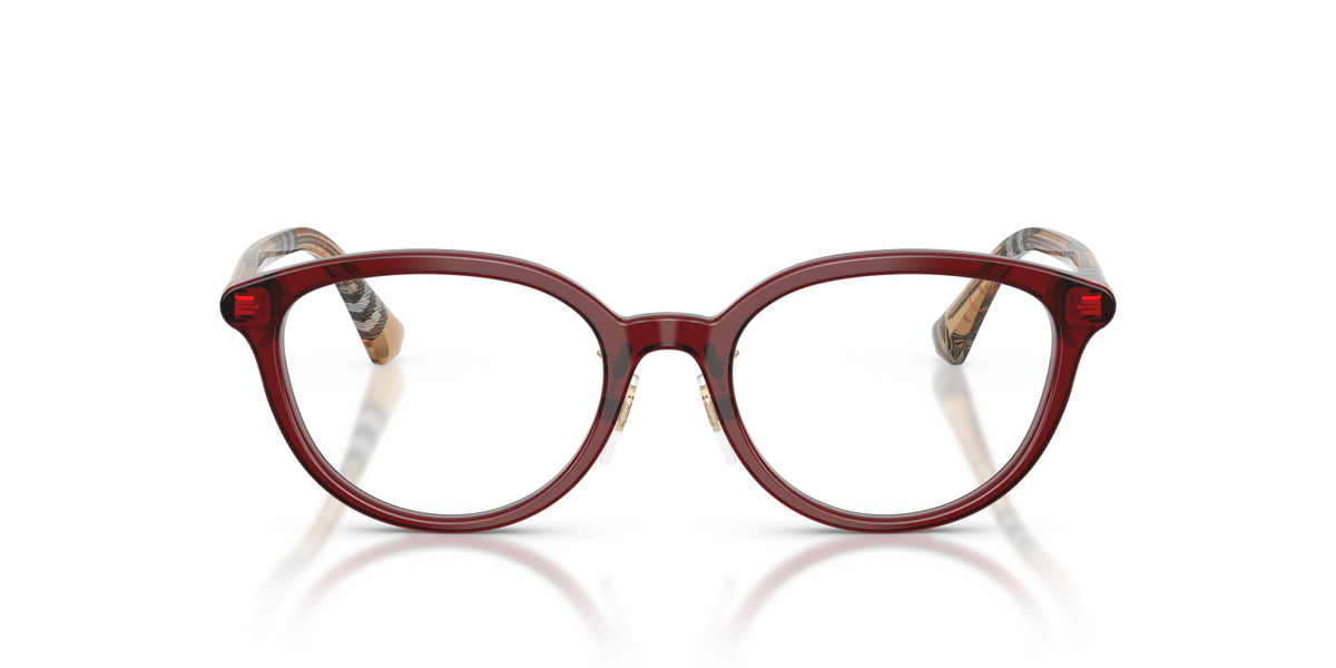 Burberry BE2435D Eyeglasses Frame in 4176 Bordeaux, front view