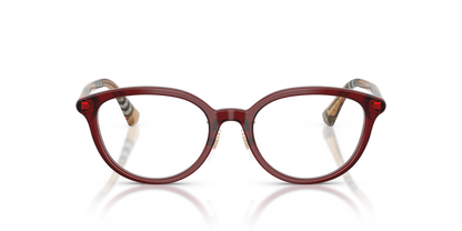 Burberry BE2435D Eyeglasses Frame in 4176 Bordeaux, front view