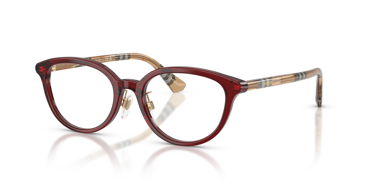 Burberry BE2435D Eyeglasses Frame in 4176 Bordeaux