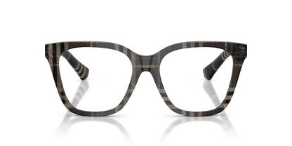 Burberry BE2438 Eyeglasses Frame in 4199 Grey Check, front view