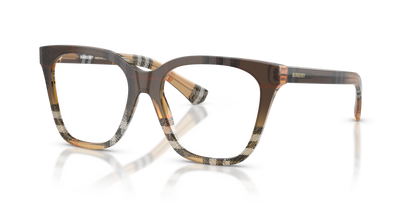 Burberry BE2438 Eyeglasses Frame in 4202 Check Sand