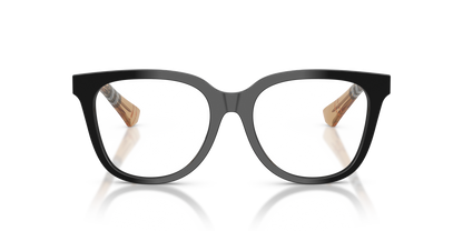 Burberry BE2439 Eyeglasses Frame in 4161 Black, front view